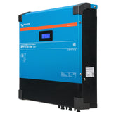 Left side view of Victron Energy MPPT 450/200 MC4, showcasing the device’s sleek profile